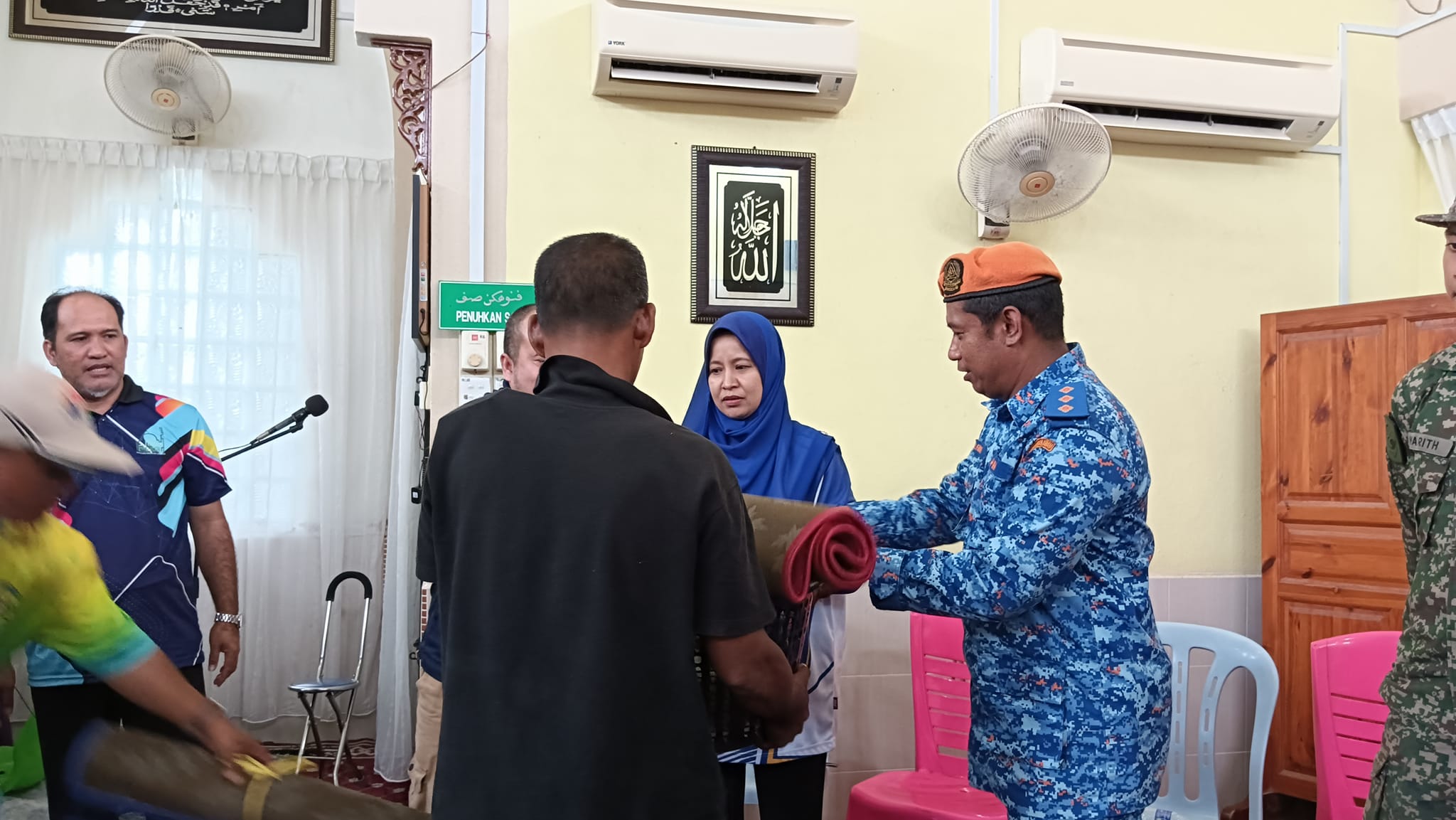 Program Jiwa Murni Pasca Banjir Lubuk Gong Rantau Panjang.