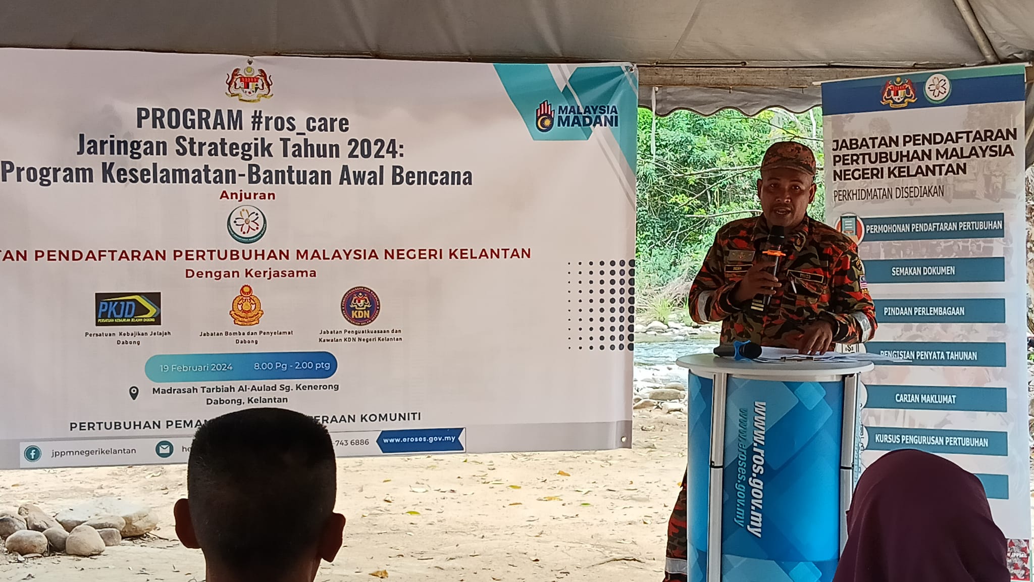 Program #ros_care Jaringan Strategik Tahun 2024 : Program Keselamatan -Bantuan Awal Bencana