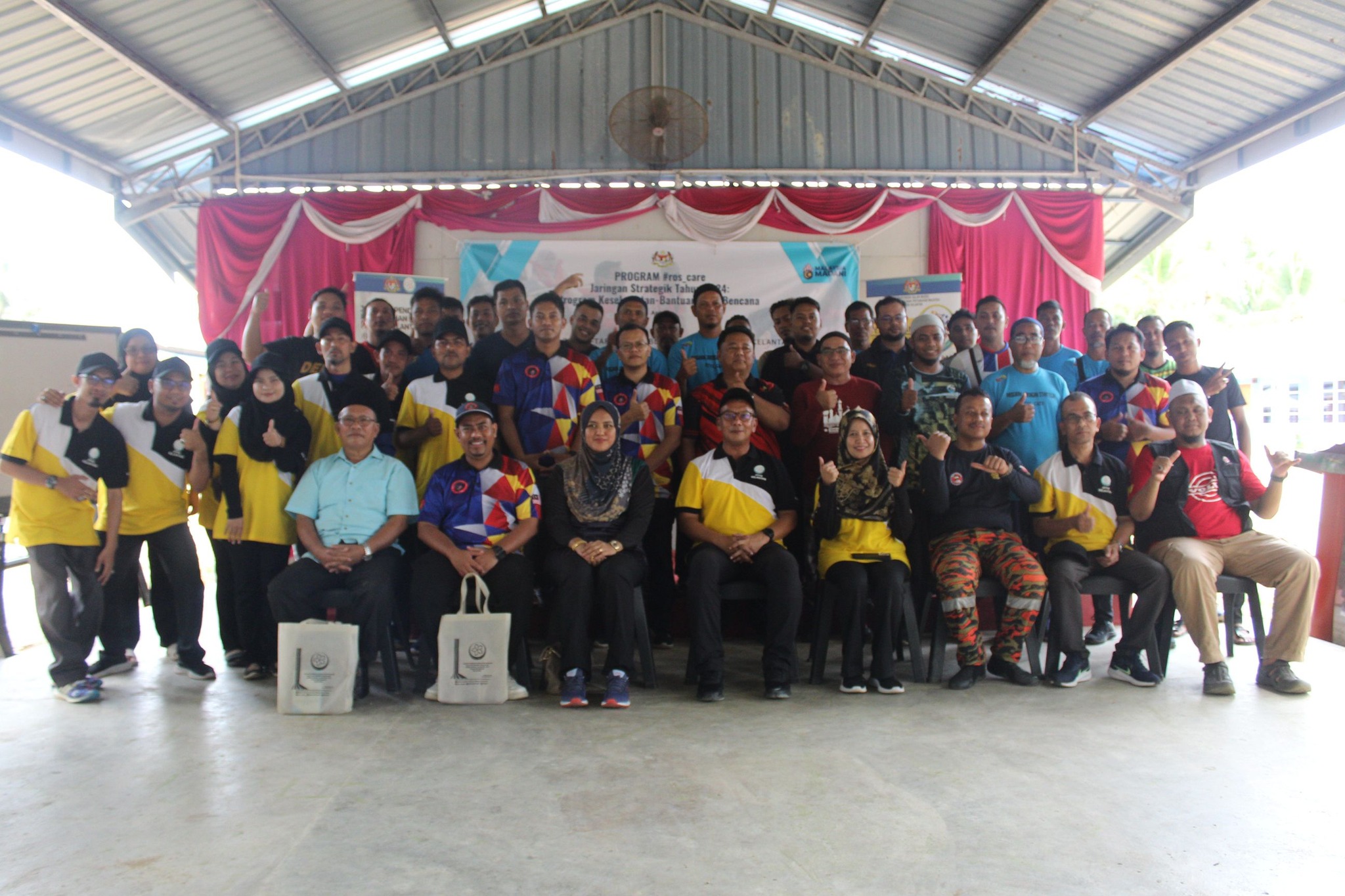 Program #ros_care Jaringan Strategik Tahun 2024 : Program Keselamatan -Bantuan Awal Bencana
