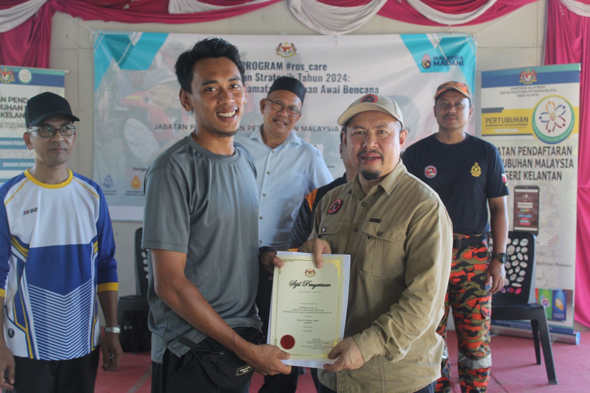 Program #ros_care Jaringan Strategik Tahun 2024 : Program Keselamatan -Bantuan Awal Bencana