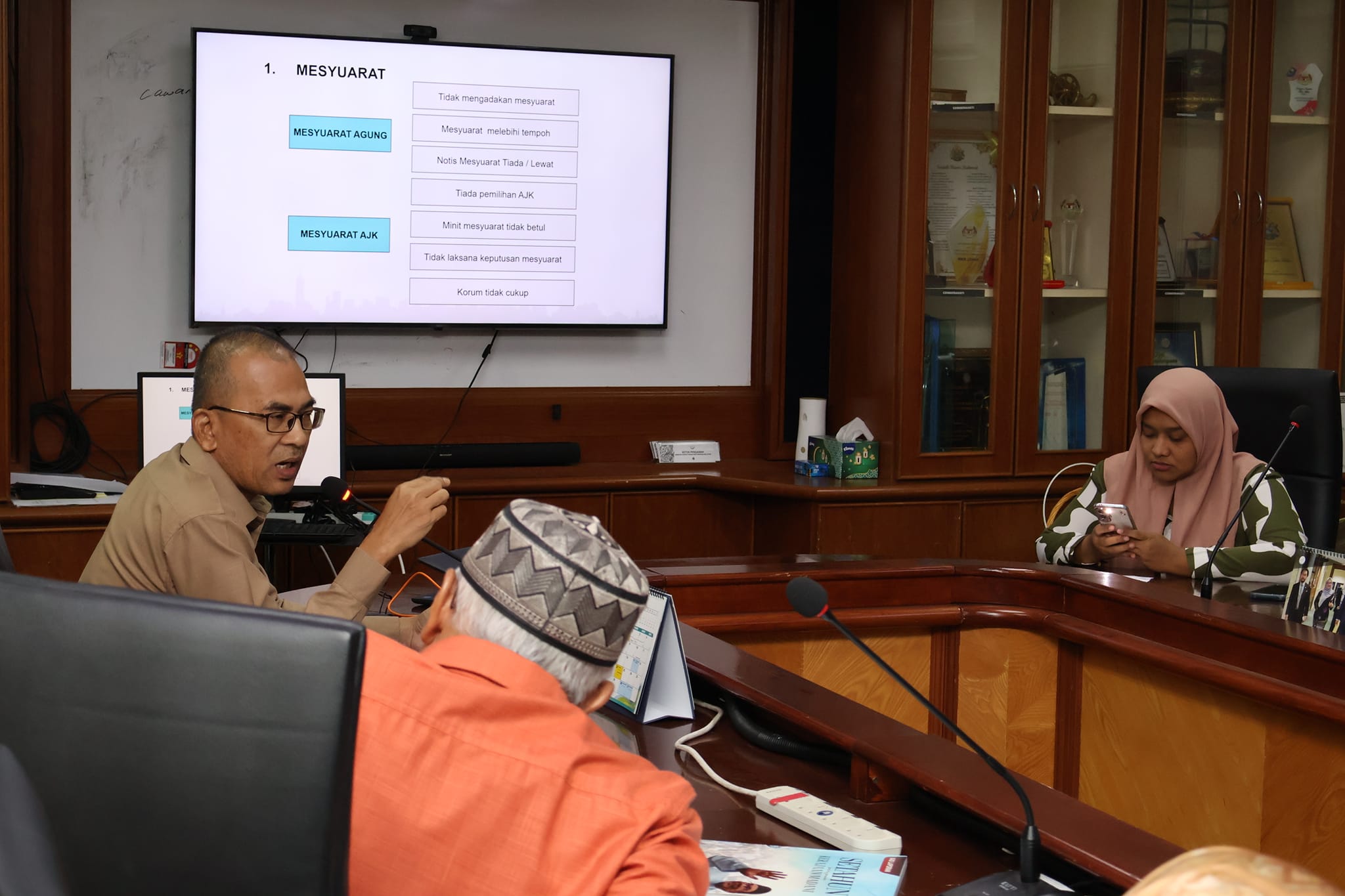  Program #ros_care 2024, Kursus Pengurusan Pertubuhan Berkualiti dan Taklimat Pembaharuan Setiausaha dan Penyata Tahunan 