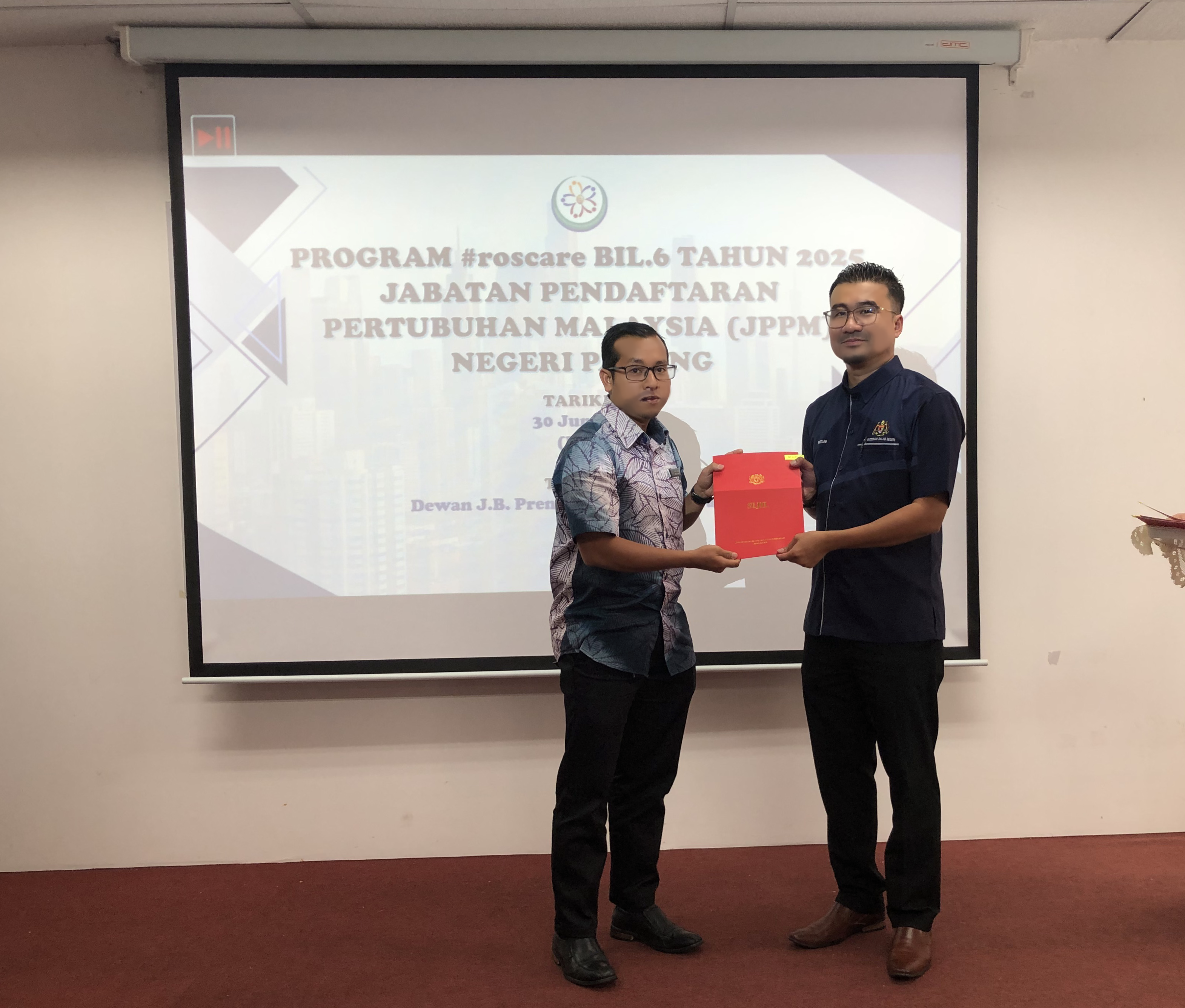 PROGRAM #ROSCARE BIL.6 TAHUN 2025 DAERAH KUANTAN, PAHANG
