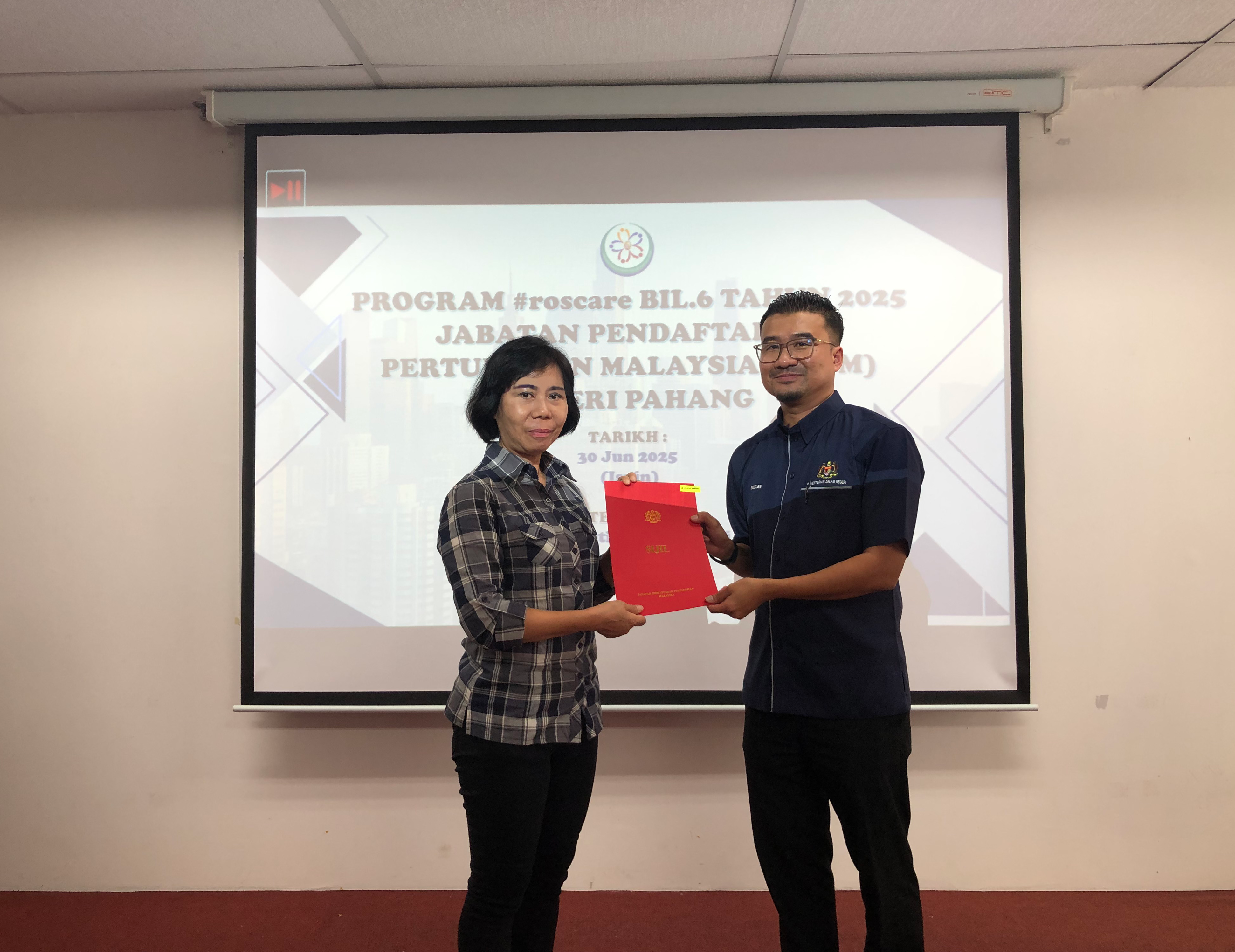 PROGRAM #ROSCARE BIL.6 TAHUN 2025 DAERAH KUANTAN, PAHANG