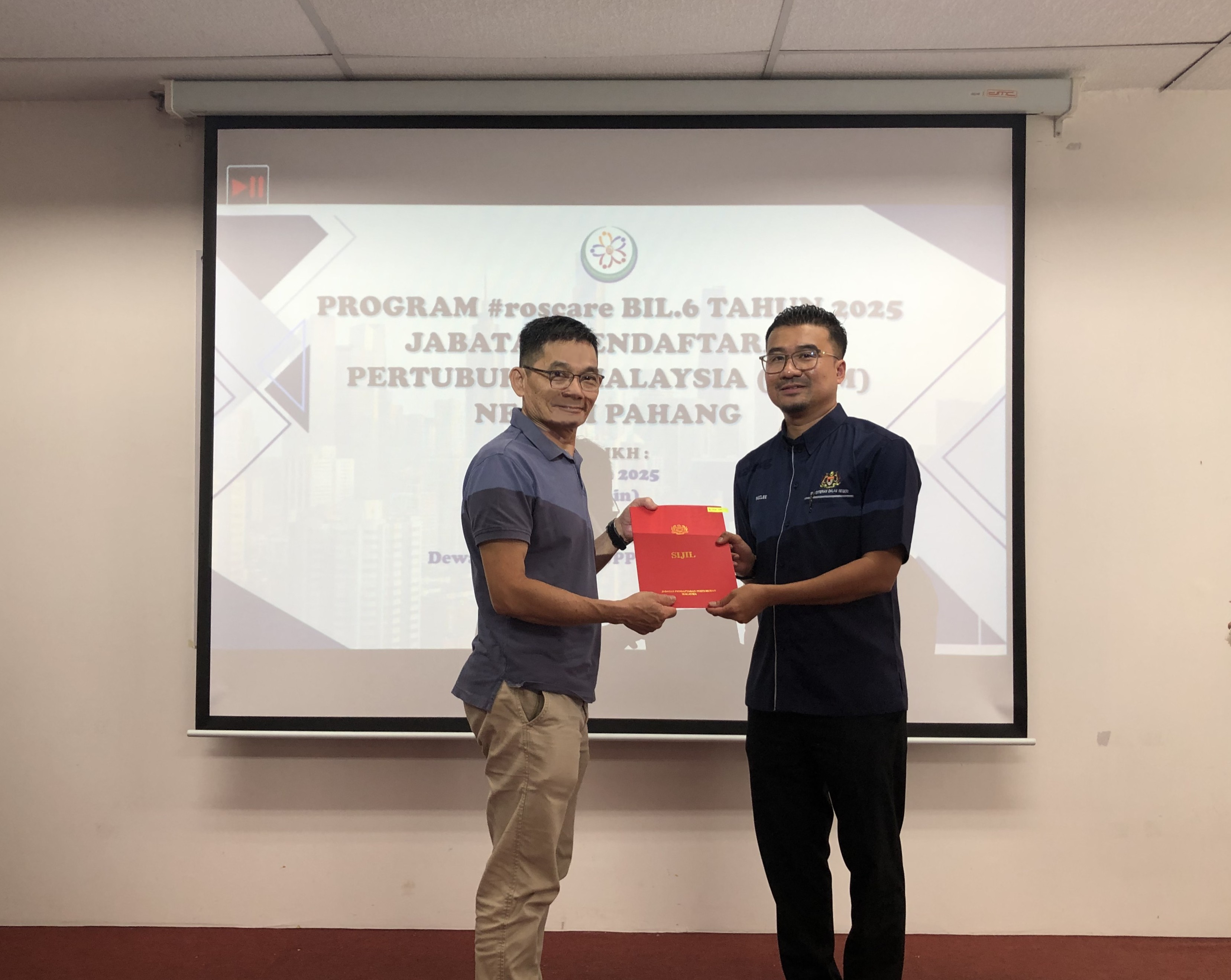 PROGRAM #ROSCARE BIL.6 TAHUN 2025 DAERAH KUANTAN, PAHANG