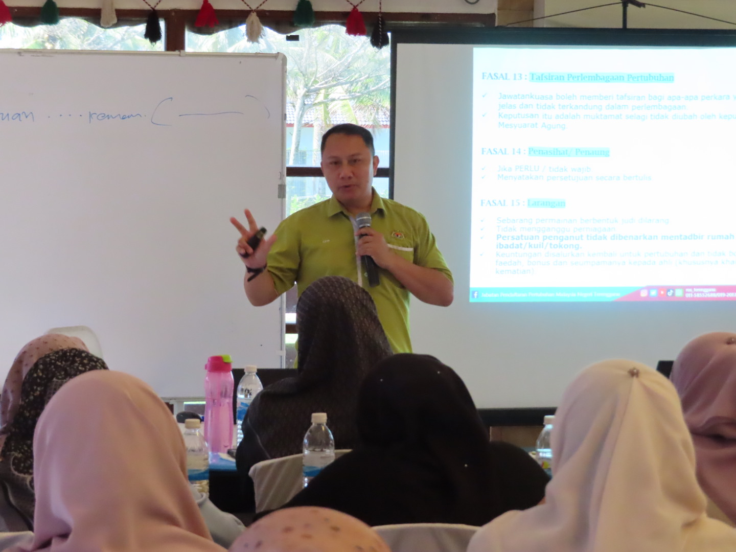 Program Jerayawara Tadbir Urus Pertubuhan Cemerlang Jabatan Pendaftaran Pertubuhan Malaysia (JPPM) Negeri Terengganu bagi Daerah Kemaman Tahun 2025.