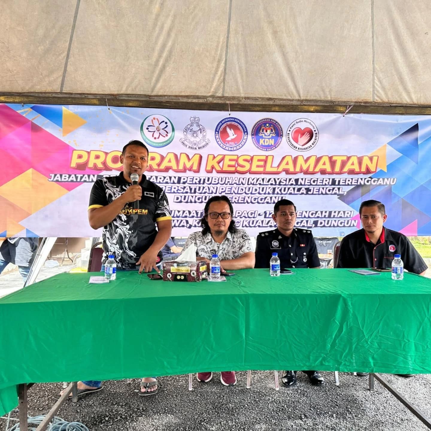 Program Keselamatan Jabatan Pendaftaran Pertubuhan Malaysia Negeri Terengganu Bersama Persatuan Penduduk Kuala Jengal, Dungun, Terengganu.