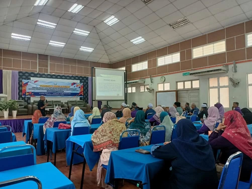 Program Keselamatan Jabatan Pendaftaran Pertubuhan Malaysia Negeri Terengganu Bersama Persatuan Pesara Pegawai Perkhidmatan Pendidikan Malaysia (PPPPPM) Cawangan Negeri Terengganu.