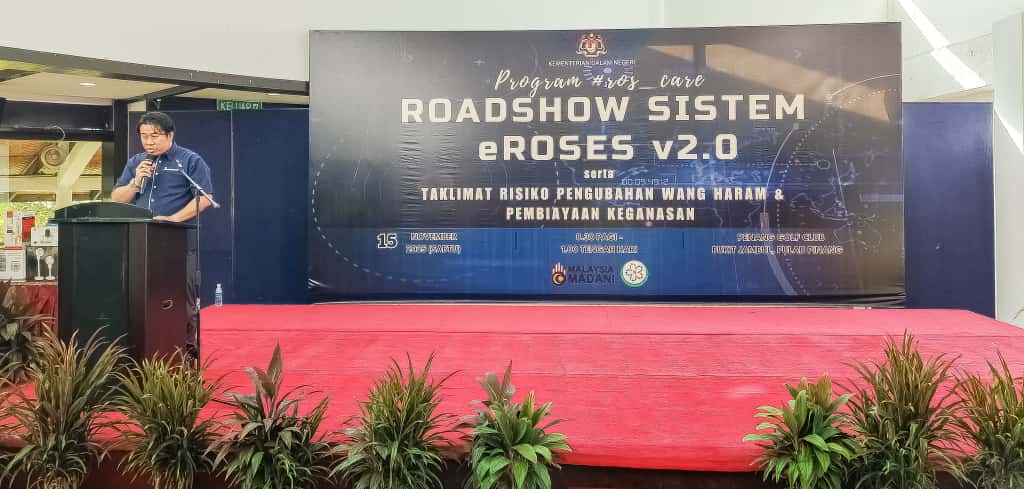 Ucapan perasmian oleh Pengarah JPPM Pulau Pinang ( Tuan Haji Fakhurrazi Bin Ibnu Omar )