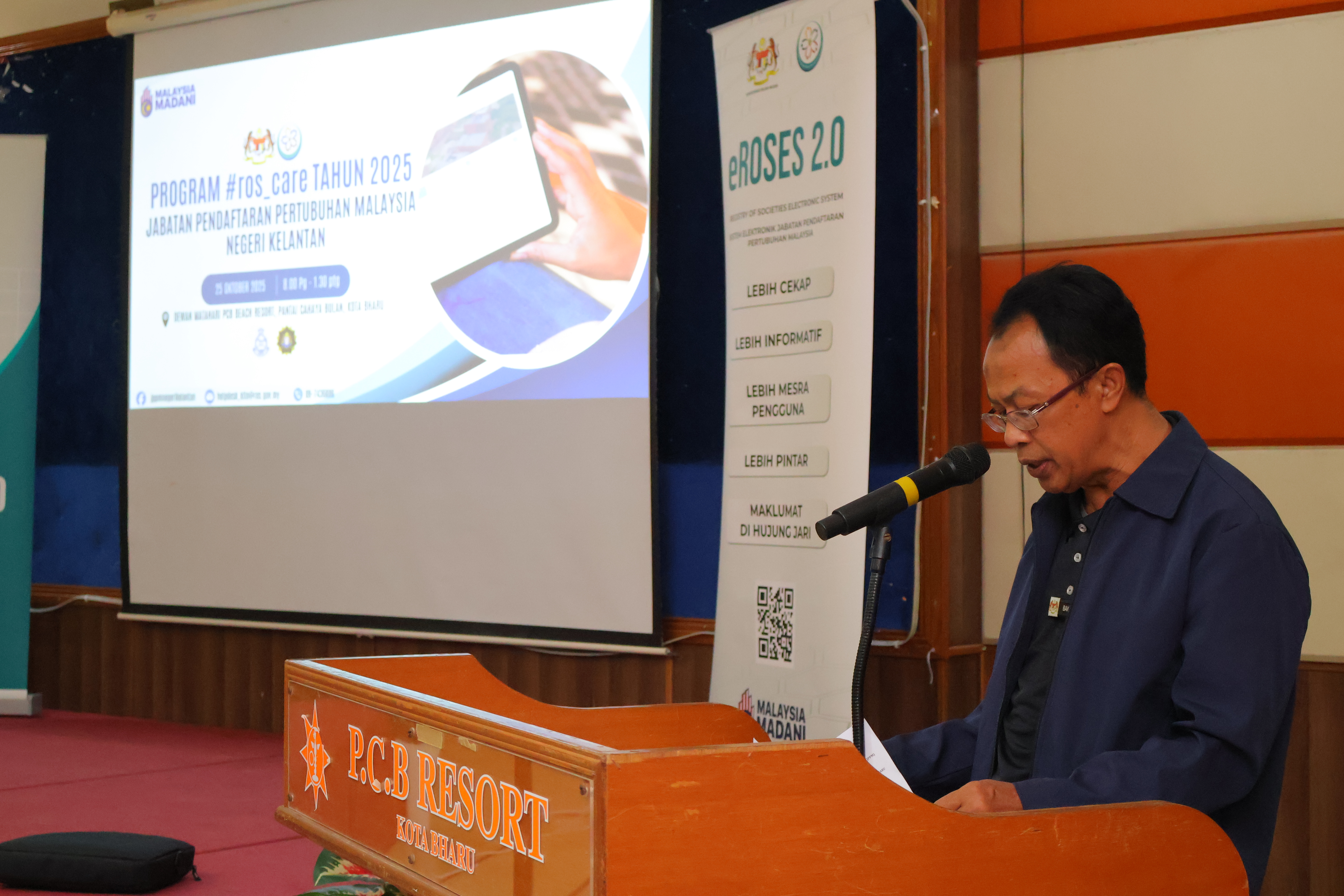 Program #Ros_care Tahun 2025 : Program Keselamatan dan Jaringan Strategik JPPM Negeri Kelantan