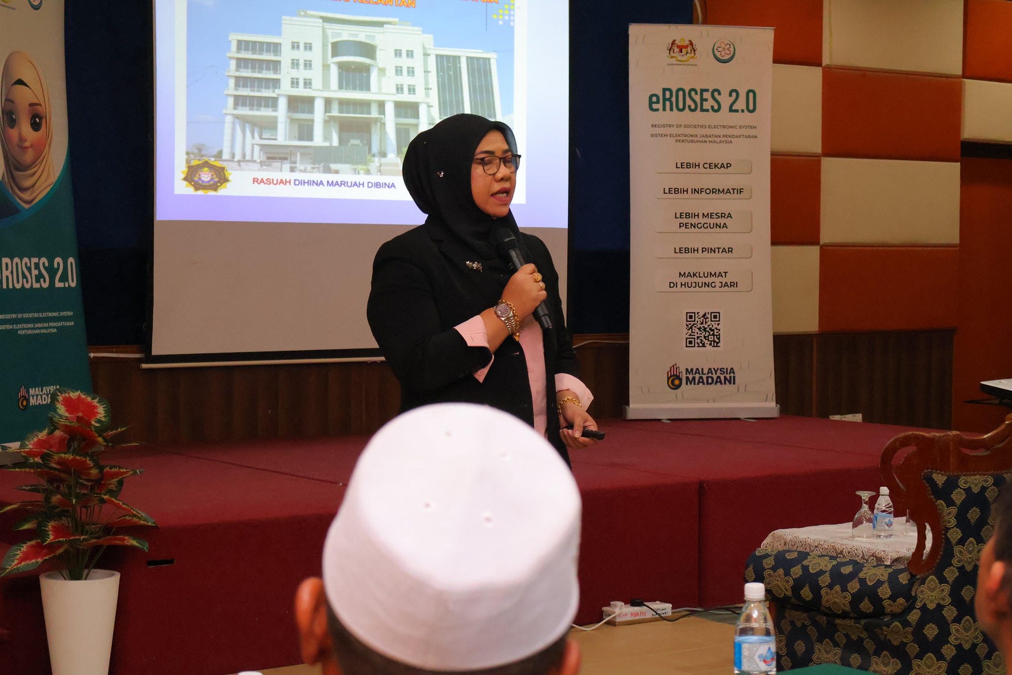 slot “Governance Berintegriti, Rasuah Dibenci” oleh Puan Wan Siti Junaida binti Ismail, Ketua Cawangan Pendidikan Masyarakat, SPRM Kelantan pula telah memberi penekanan terhadap kepentingan integriti dalam pengurusan pertubuhan