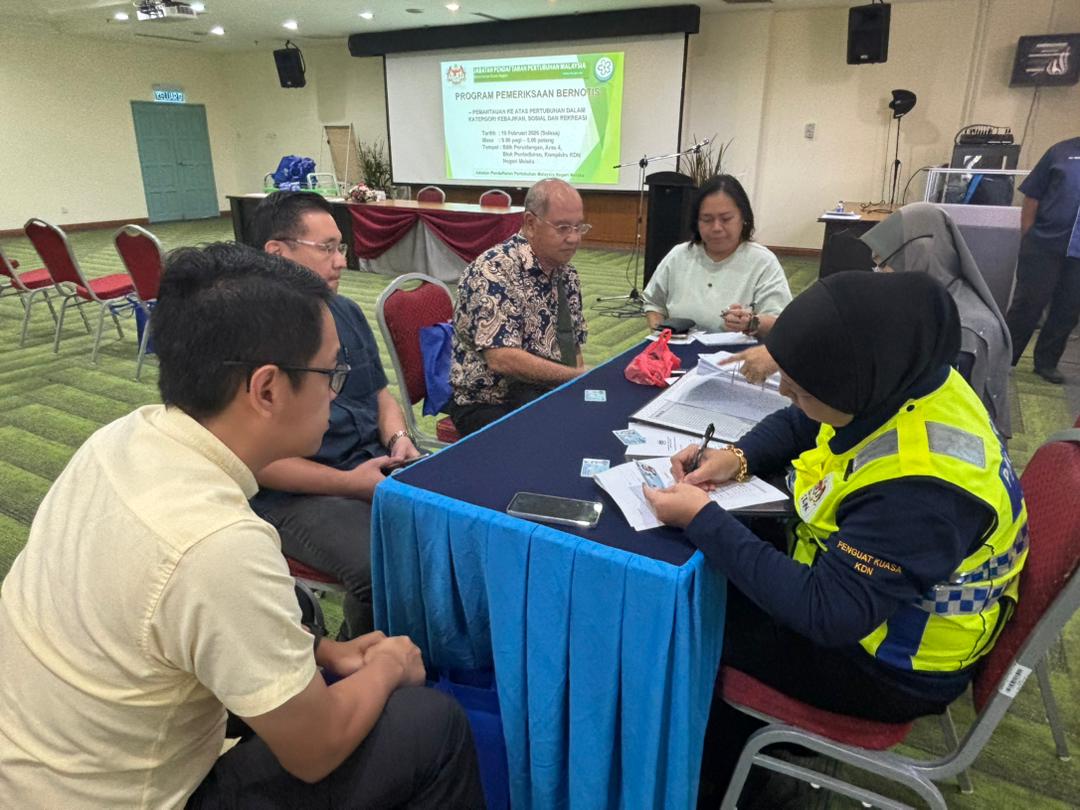Pemeriksaan Bernotis: Pemantauan Ke Atas Pertubuhan Dalam Kategori Kebajikan, Keagamaan dan Sosial