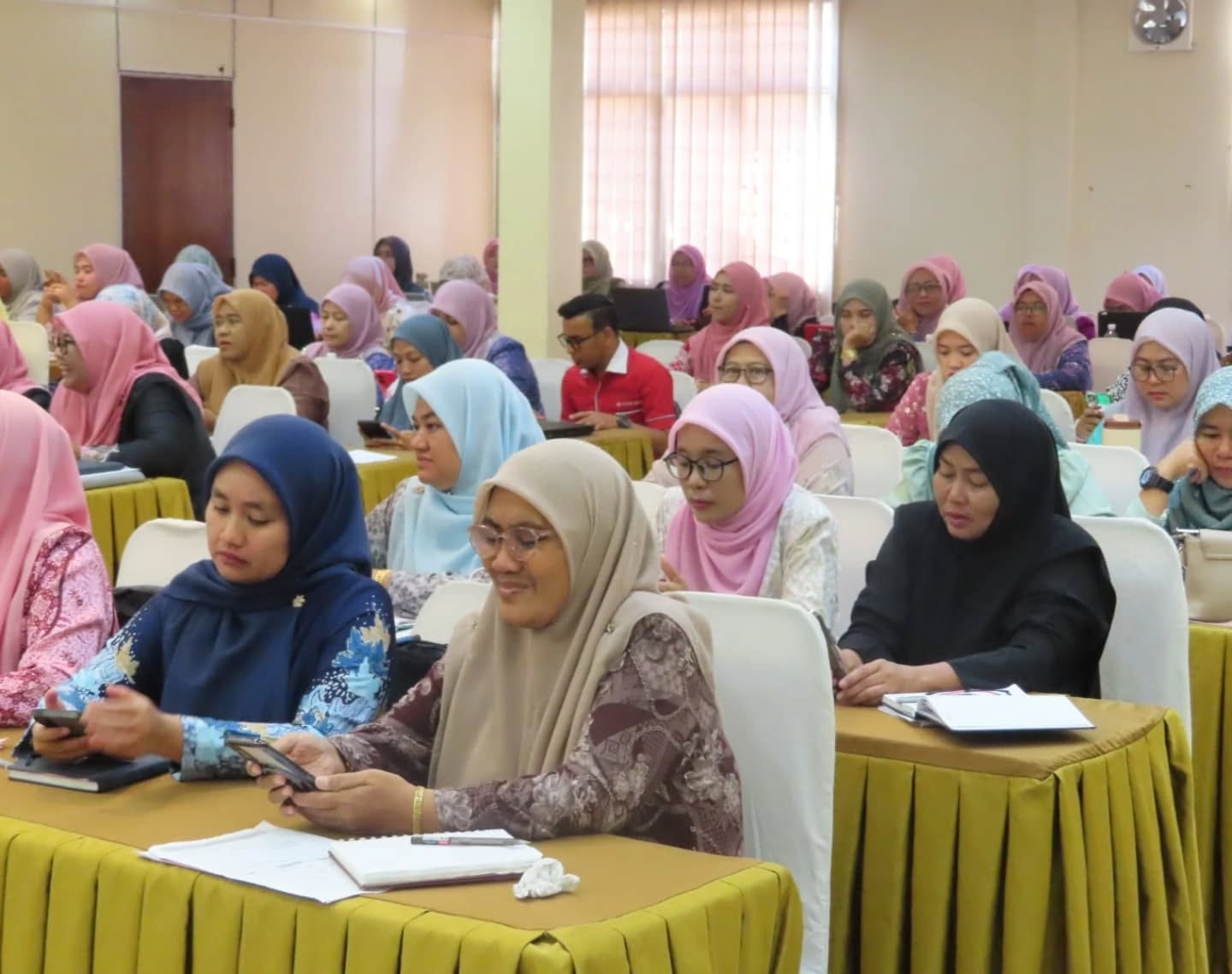 Kursus Peningkatan Tahap Kemahiran Penyelia Pertubuhan Pemulihan Dalam Komuniti (PPDK) Di Terengganu Anjuran Badan Amal dan Kebajikan Tenaga Isteri-Isteri (BAKTI).
