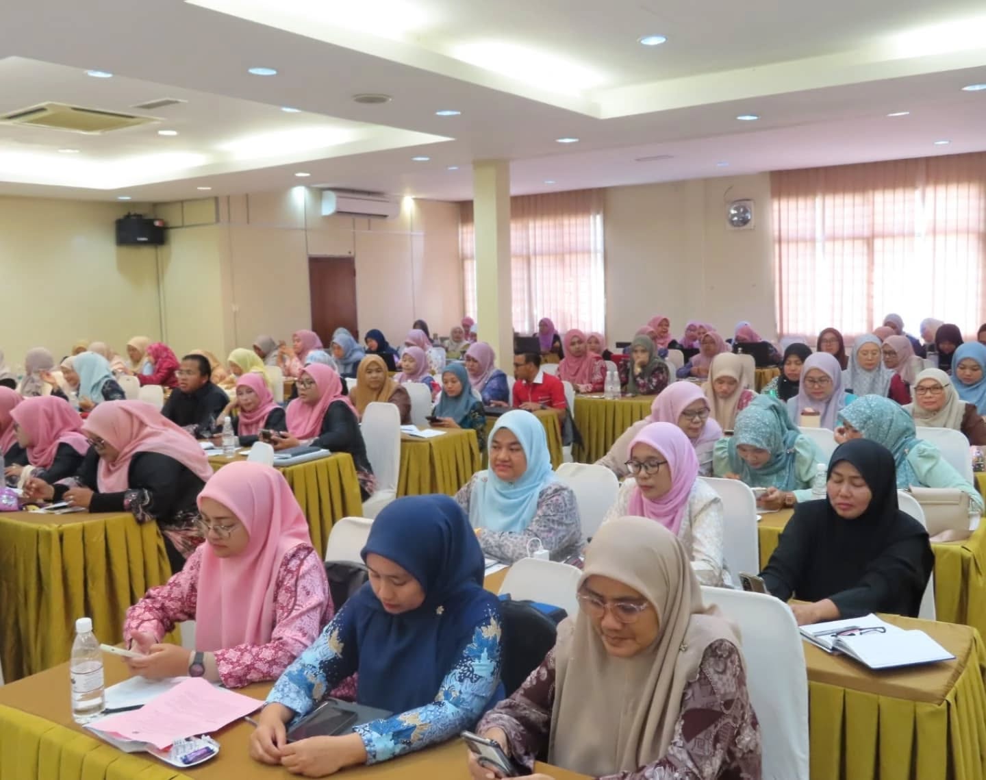 Kursus Peningkatan Tahap Kemahiran Penyelia Pertubuhan Pemulihan Dalam Komuniti (PPDK) Di Terengganu Anjuran Badan Amal dan Kebajikan Tenaga Isteri-Isteri (BAKTI).