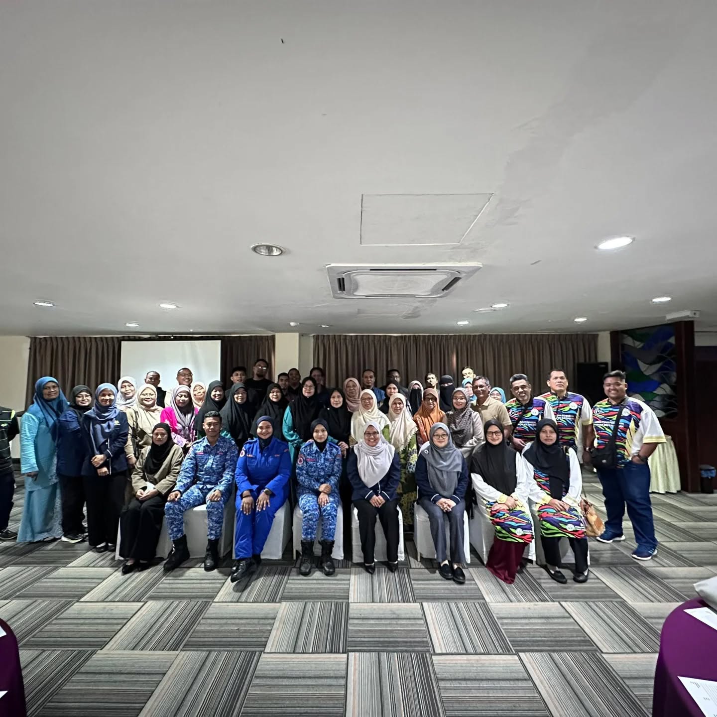 Program Keselamatan Jabatan Pendaftaran Pertubuhan Malaysia (JPPM) Negeri Terengganu Bersama Angkatan Pertahanan Awam Daerah Dungun dan Pertubuhan Berdaftar Di Daerah Dungun dan Kemaman, Terengganu.