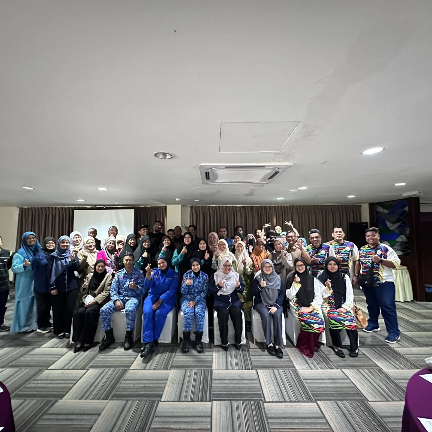 Program Keselamatan Jabatan Pendaftaran Pertubuhan Malaysia (JPPM) Negeri Terengganu Bersama Angkatan Pertahanan Awam Daerah Dungun dan Pertubuhan Berdaftar Di Daerah Dungun dan Kemaman, Terengganu.