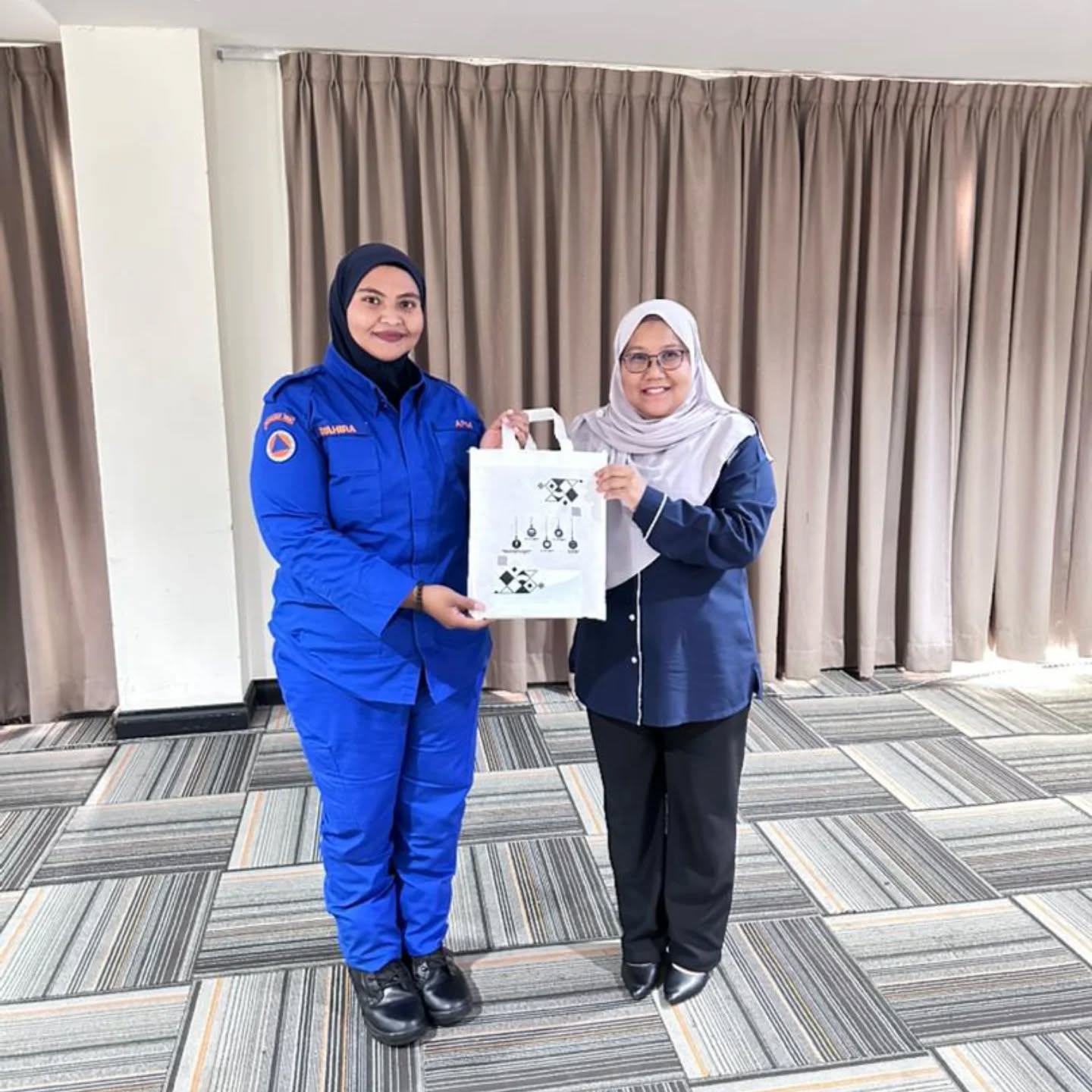 Program Keselamatan Jabatan Pendaftaran Pertubuhan Malaysia (JPPM) Negeri Terengganu Bersama Angkatan Pertahanan Awam Daerah Dungun dan Pertubuhan Berdaftar Di Daerah Dungun dan Kemaman, Terengganu.