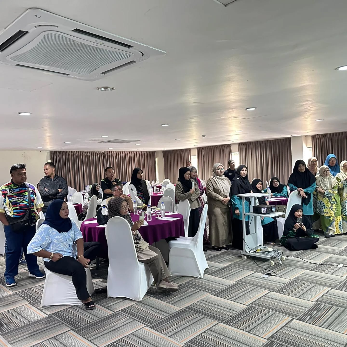 Program Keselamatan Jabatan Pendaftaran Pertubuhan Malaysia (JPPM) Negeri Terengganu Bersama Angkatan Pertahanan Awam Daerah Dungun dan Pertubuhan Berdaftar Di Daerah Dungun dan Kemaman, Terengganu.
