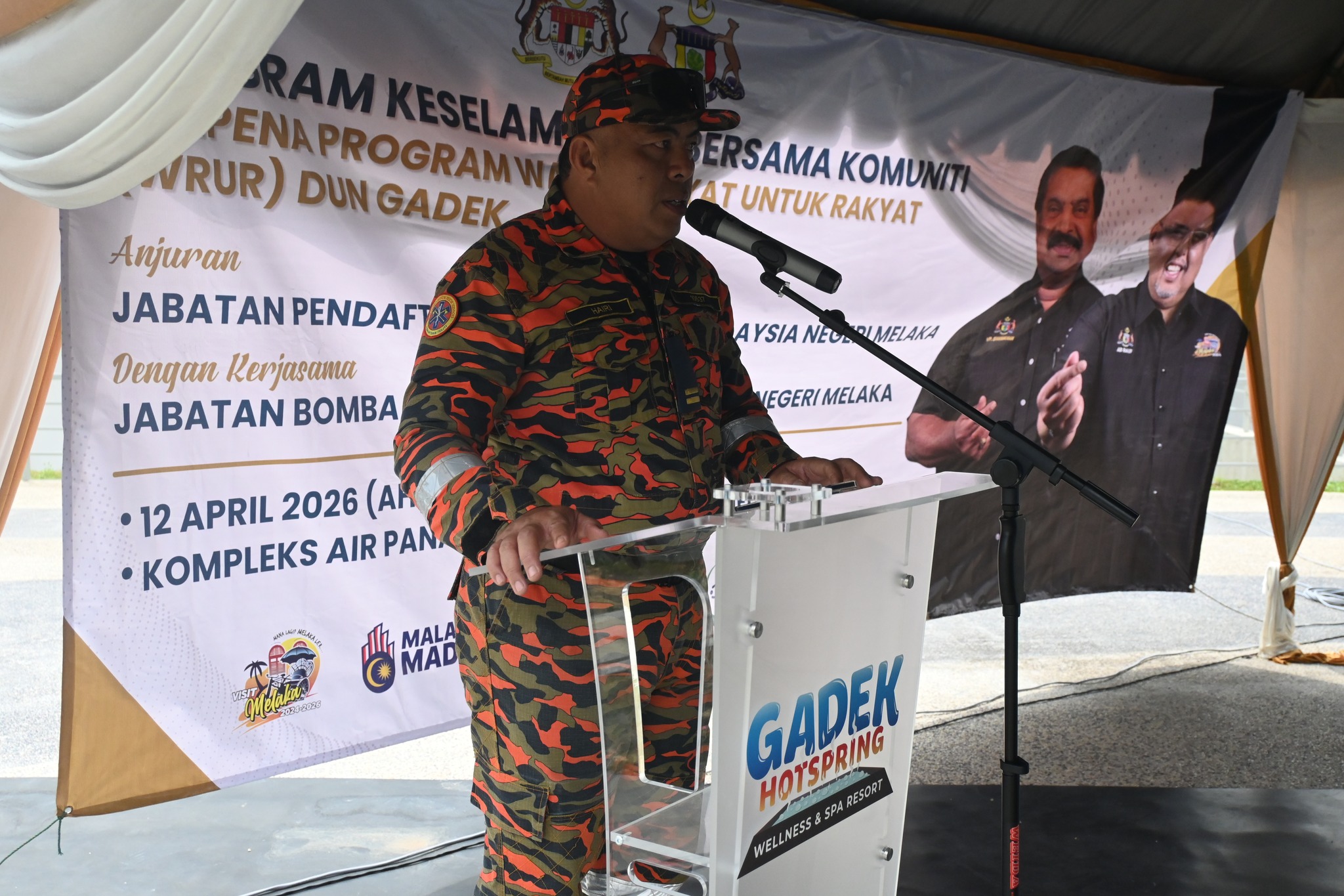 Program Keselamatan Bersama Komuniti Dengan Kerjasama Jabatan Bomba Dan Penyelamat Malaysia Melaka