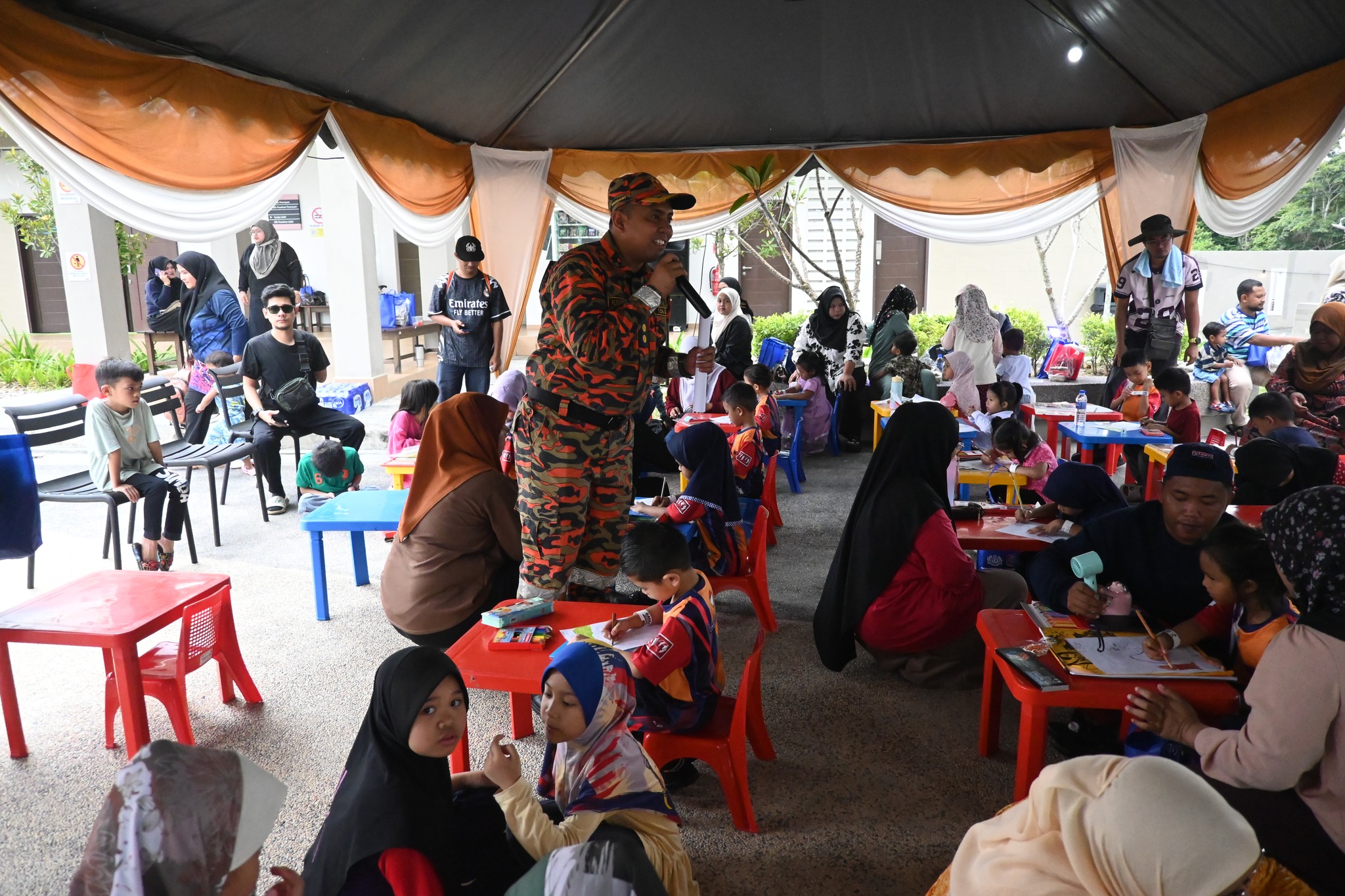 Program Keselamatan Bersama Komuniti Dengan Kerjasama Jabatan Bomba Dan Penyelamat Malaysia Melaka
