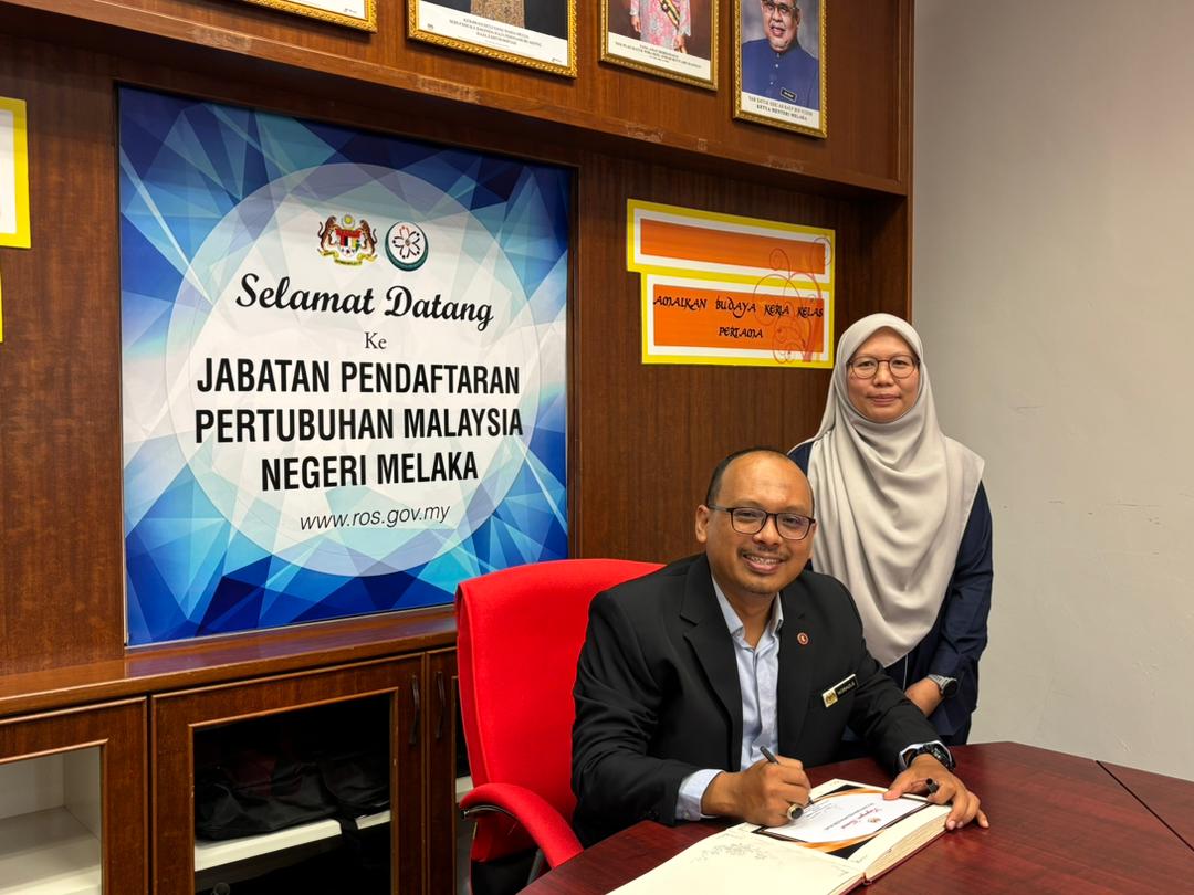 Kunjungan Hormat Majlis Keselamatan Negara Negeri Melaka Ke Jabatan Pendaftaran Pertubuhan Malaysia Negeri Melaka
