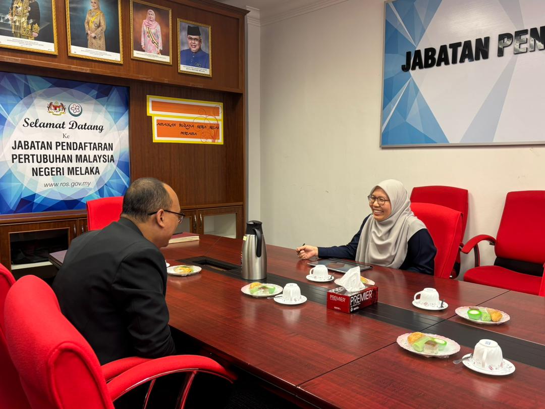 Kunjungan Hormat Majlis Keselamatan Negara Negeri Melaka Ke Jabatan Pendaftaran Pertubuhan Malaysia Negeri Melaka